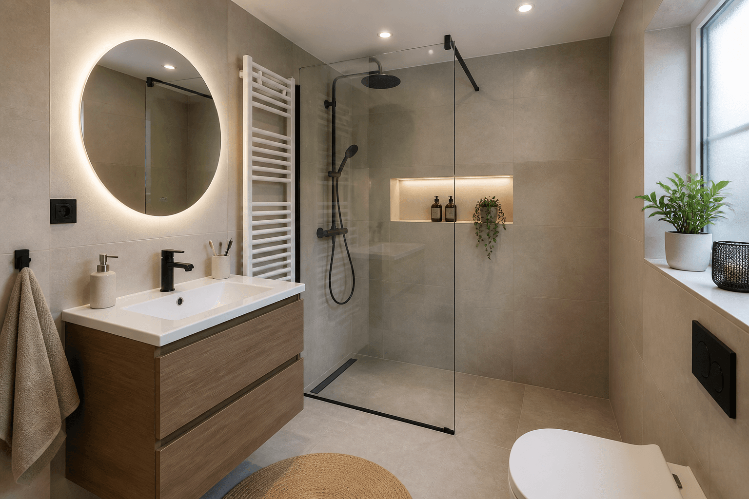Nieuwe render Badkamer